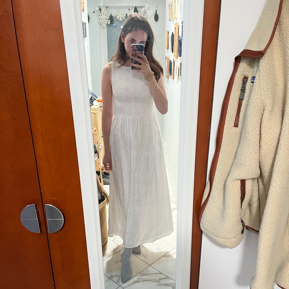 Hill house eyelet cosima dress
